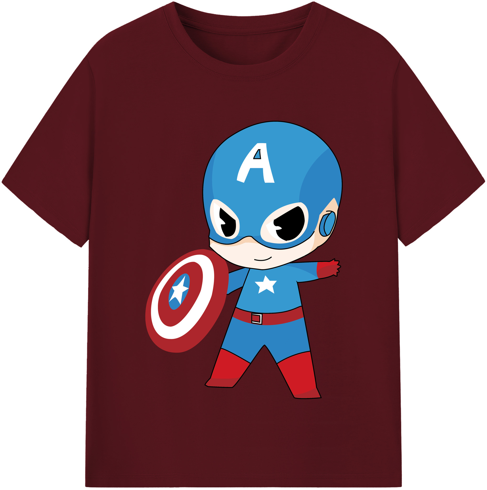 （画像用） アベンジャーズ The Avengers 綿100％半袖Tシャツ（フロントプリント）